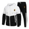Kingskartel Kings Kartel Stylish Black And White Hoodie And Joggers
