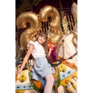 Defacto Girl Casual Relax Fit Denim Skirt - Blue