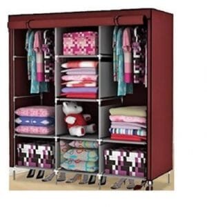 3 Compartment Mobile Wardrope