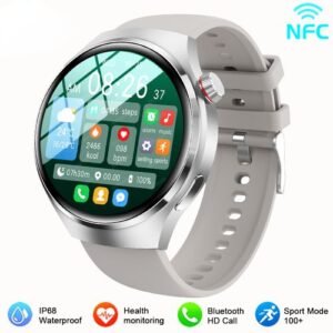 2024 New NFC Smartwatches Men GT4 Pro AMOLED HD Screen Heart Rate IP68 Waterproof