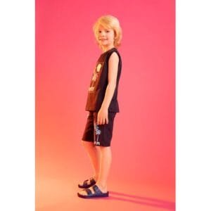 Defacto Boy REGULAR FIT Knitted Bottom Bermuda-Navy