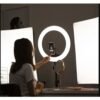 Automatic Led Ringlight With Stand And Phone/camera  Holder