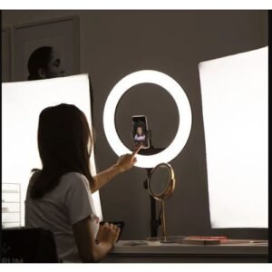 Automatic Led Ringlight With Stand And Phone/camera Holder