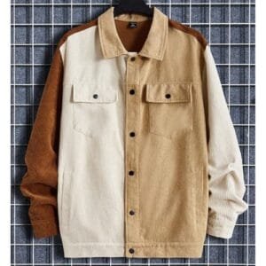 Custom Made Multicolor Corduroy Jacket