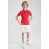 Defacto Boy Casual Woven Short - White