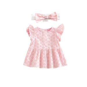 Baby Girl  Dress And Headband