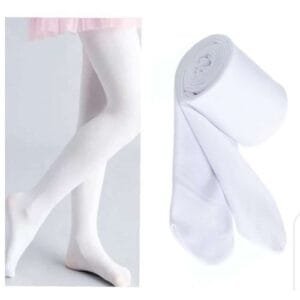 GIRLS POPSOCK/PANTY HOSE- WHITE COLOR