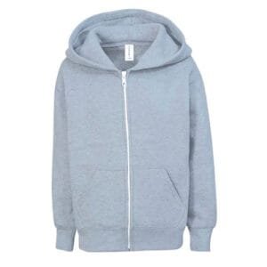 Danami Children's Zip Up Hoodie- Light Grey