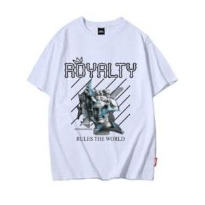 Custom-Made White Roundneck With Printz PK10