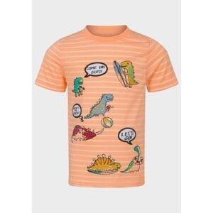 Nutmeg Boys Short Sleeve Dinosaur T-Shirt