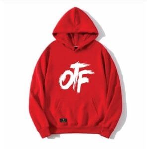 Custom-Made Red Unisex OTF Hoodie