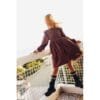 Defacto Girl Casual Long Sleeve Woven Dress - Multicolour
