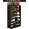 32 PAIRS  Wooden Shoe Rack 8 Layers
