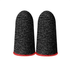 2PCS Finger Covers Universal Breathable Ultra-thin Fingertips SleevesThumbGlovesForMobileGame