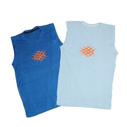 Mauton UNISEX (2-IN-1) WORKOUT BEASTLY CLAWS SLEEVELESS - Blue