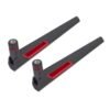 2pcs 12dBi 2.4GHz 5GHz Dual Band Network WiFi Router Antenna RP SMA
