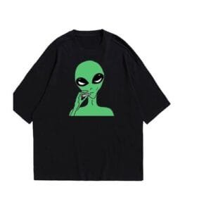 Custom-Made Black Roundneck With Printz