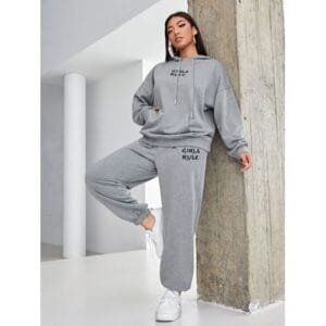 Custom-Made Diva Grey Up And Down Wears With Prints Pk