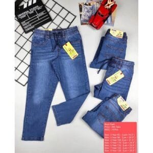 Boys Plain Jeans Trouser