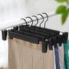 Black Plastic Clip Hanger - 20pieces