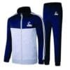 Stylish Unisex Up & Down Envogue Tracksuit  - Blue & Grey