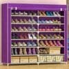 7 Layers Double Column Shoe Rack