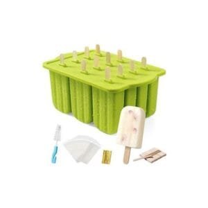 Ice Cream Mold+Popsicle Sticks+Funnel+Brush+ Popsicle Bags