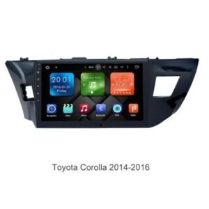 Toyota COROLLA 2014/2016 ANDROID NAVIGATION PLAYER WITH REVERSE CAMERA
