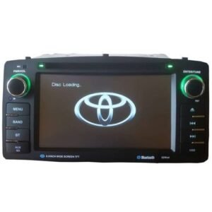 Toyota Corolla 2003-2006 Car Stereo DVD Player With Touch Screen Aux In, SD Slot, Bluetooth And USB Port + Rear View Camera