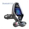 New Car MP3 Bluetooth 5.0 Bluetooth Hands-Free QC3.0 Car Player Radio FM Transmitter A2DP 5.0+EDR