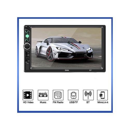 7" HD Touch Large Screen Car Bluetooth MP5 Player Car MP3