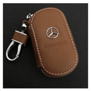 Benz Remote/sensor Key Purse/pouch Brown