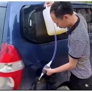 Siphon Pump Petrol Water Oil Liquid Transfer Easy Use Manual