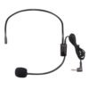 3.5mm Wired Headset Microphone Headworn Mic For Voice-