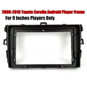 2008-2010 Toyota Corolla Android Large Player Panel Frame For Installation