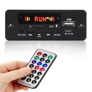Car 12V Audio MP3 Player With Bluetooth / Remote Control