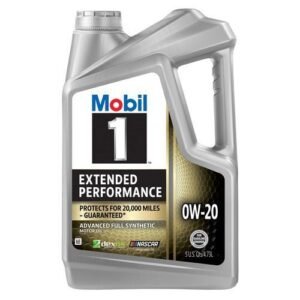 Mobil 1 Advanced Full Synthetic Motor Oil 0W-20 (5 U.S. Qts)