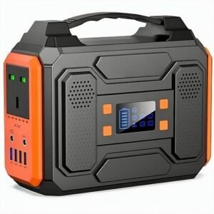 Portable Power Station AC 200W 250Wh/67500mAh Power Pack Solar Generator