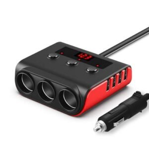 Car Chargers 100W High   Adapter 3-Socket  Splitter 12/24V