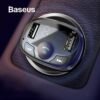 Baseus Bluetooth Adapter Dual USB Car Charger FM Transmitter Mp3 Player Bluetooth Car Receiver