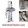 Universal Auto Car Brake Clutch Pedal Lock Alloy Steel Security Anti Theft For Cars, Truck