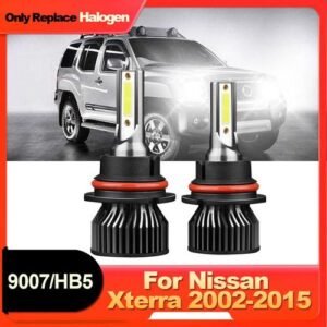 Hilo Headlight 9007 Hb5 Car Bulb 12v Led For Nissan Xterra 2009 2008 2007 2006 2005 2004 2003 2002