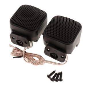 2pcs Car Silk Square Tweeter Speakers With Heatresistant Voice