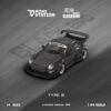 Mini Station 1:64 RWB 993 BlackBird Midnight Diecast Diorama Car Model Collection Miniature Carros Toys