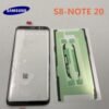 For Galaxy S8 S9 S10 S10e S20 Note 20 Ultra Plus Lcd Display Outer Touch Panel Screen Glass Replacement Front Glass Lens