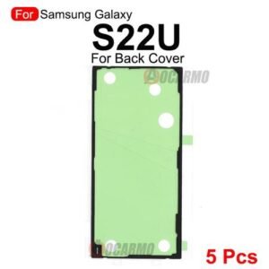 5set Waterproof Adhesive For Galaxy S22 Plus S22 S22u Ultra Front Lcd Screen Back Cover Sticker Glue Replacement Parts-S22U--For Back Cover