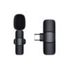 Wireless Lavalier Microphone Noise Reduction Hands-free Clip-on Lapel Mini Condenser Mic For Smartphone Laptop