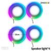 18 In 1 Full Color Streamer Car Ambient Lights Rgb 64 Color Universal Led Interior Hidden Acrylic Strip Symphony Atmosphere Lamp