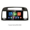 Toyota Camry 2002/ 2006 Android  Car Navigation System With Reversed Camera