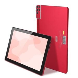 C Idea Adult Android Tablet ,10 Inch IPS Screen 256GB Storage Supports Sim Dual Cameras 6000mAh Battery CM7000 Plus(Red)